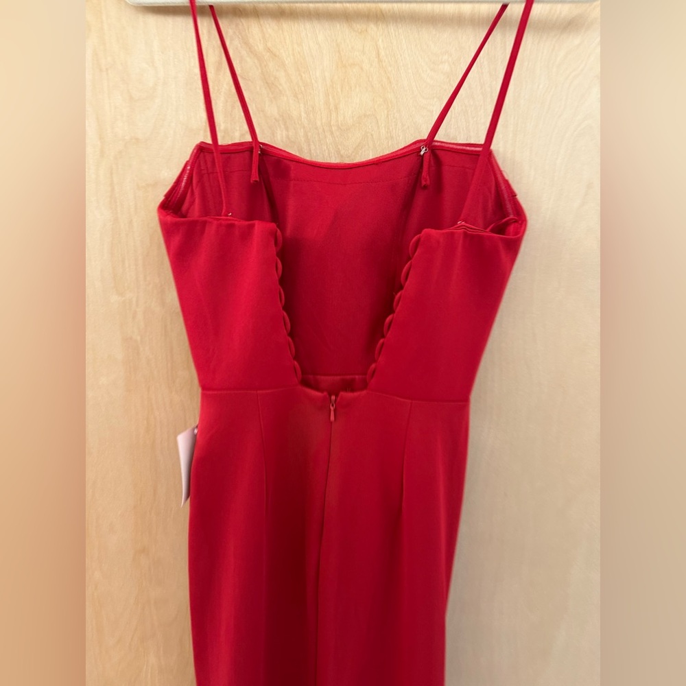 Ladivine Red Strapless Dress. - Picture 10 of 15